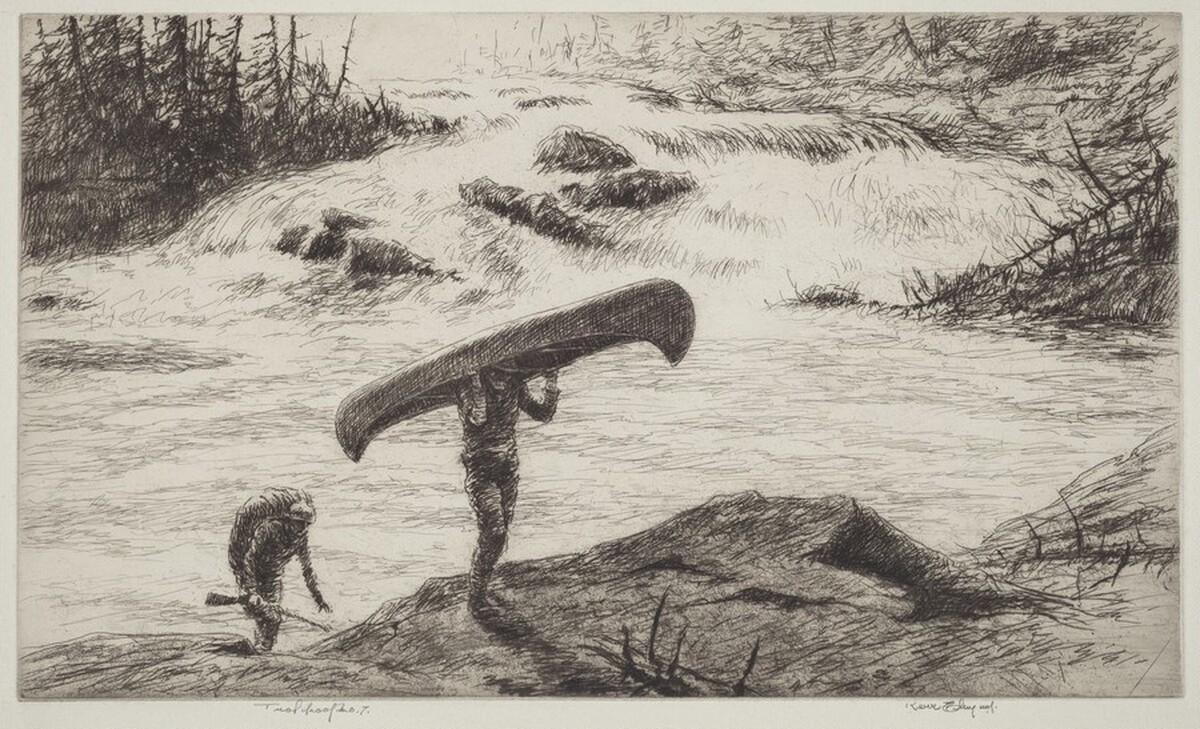 Portage by Kerr Eby