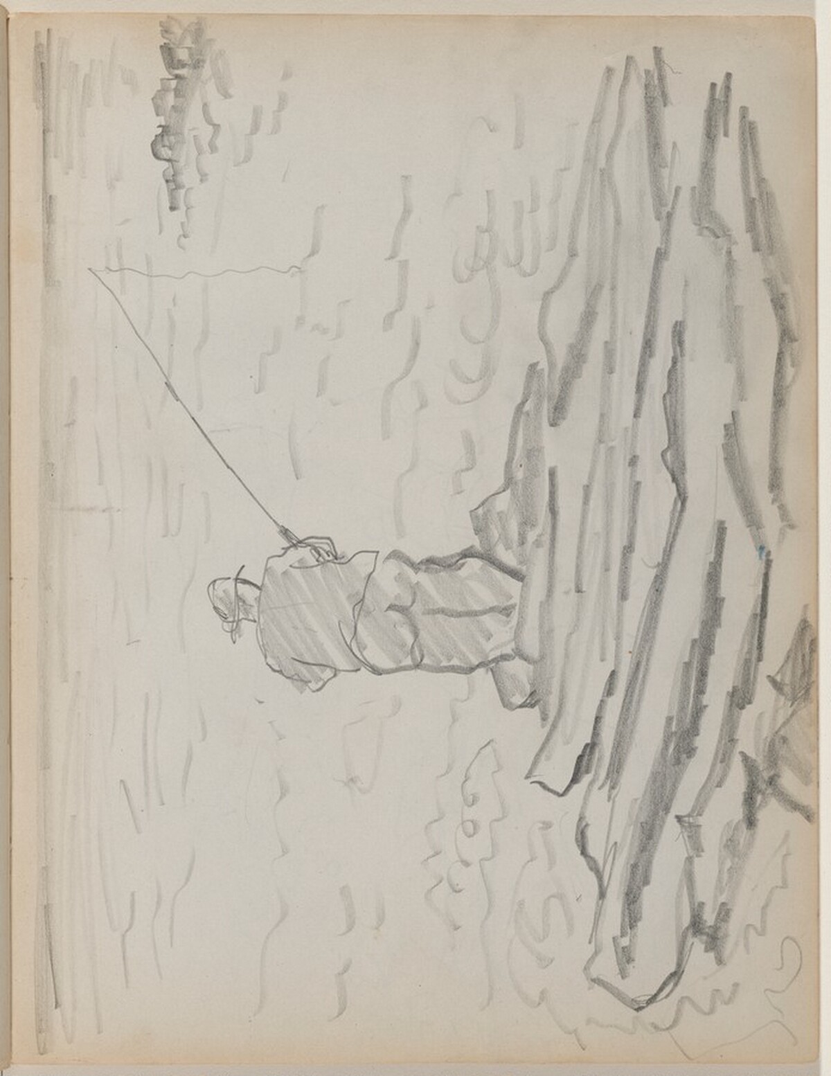 Angler by Milton Avery