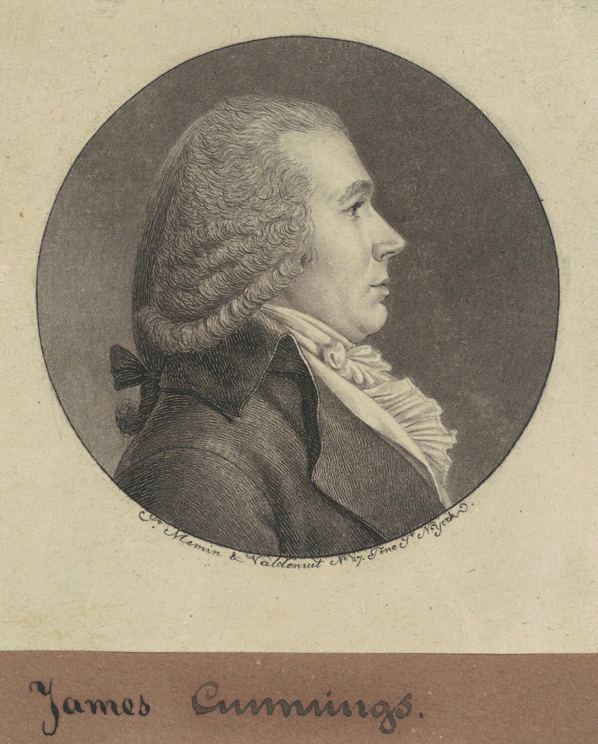 Fortescue Cuming by Charles B. J. Févret de Saint-Mémin