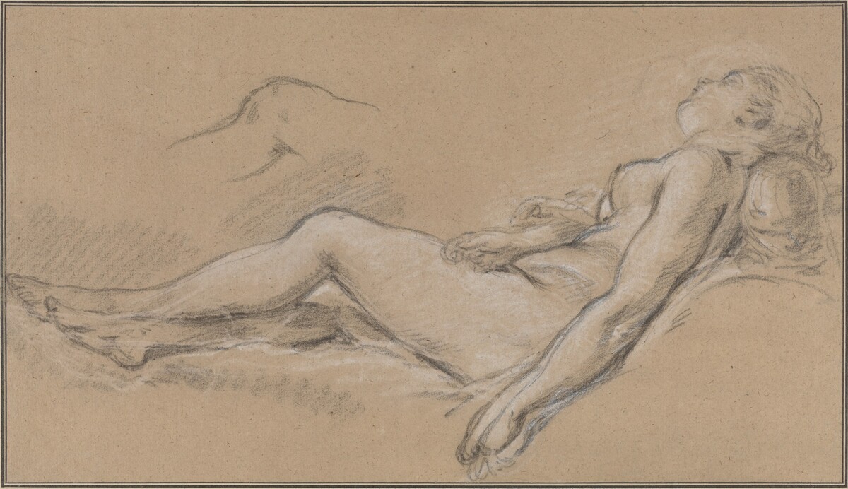 Reclining Nymph by François Boucher