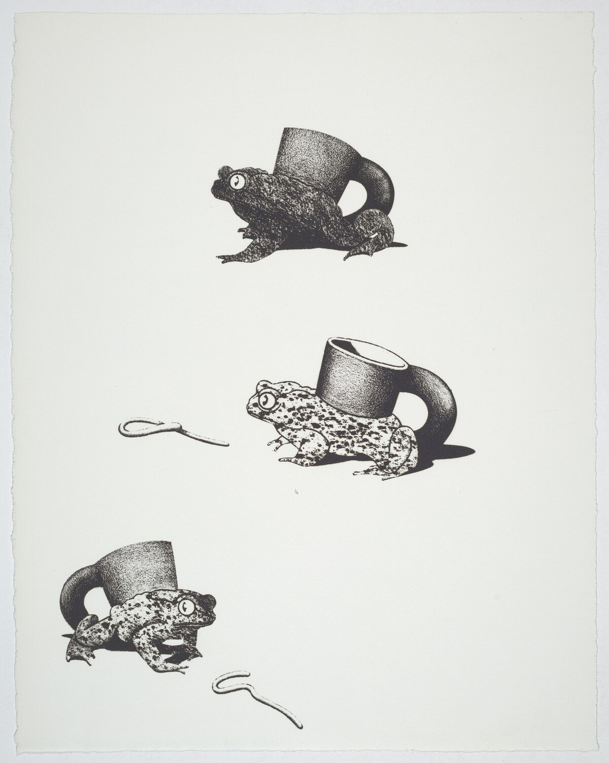 Cup Gets the Worm by Ken Price
