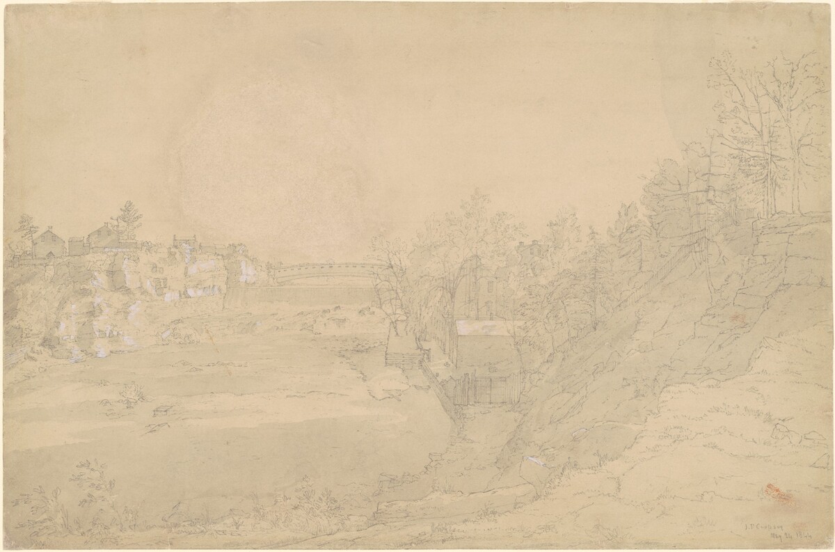 James McCullough's Leadmill by Jasper Francis Cropsey
