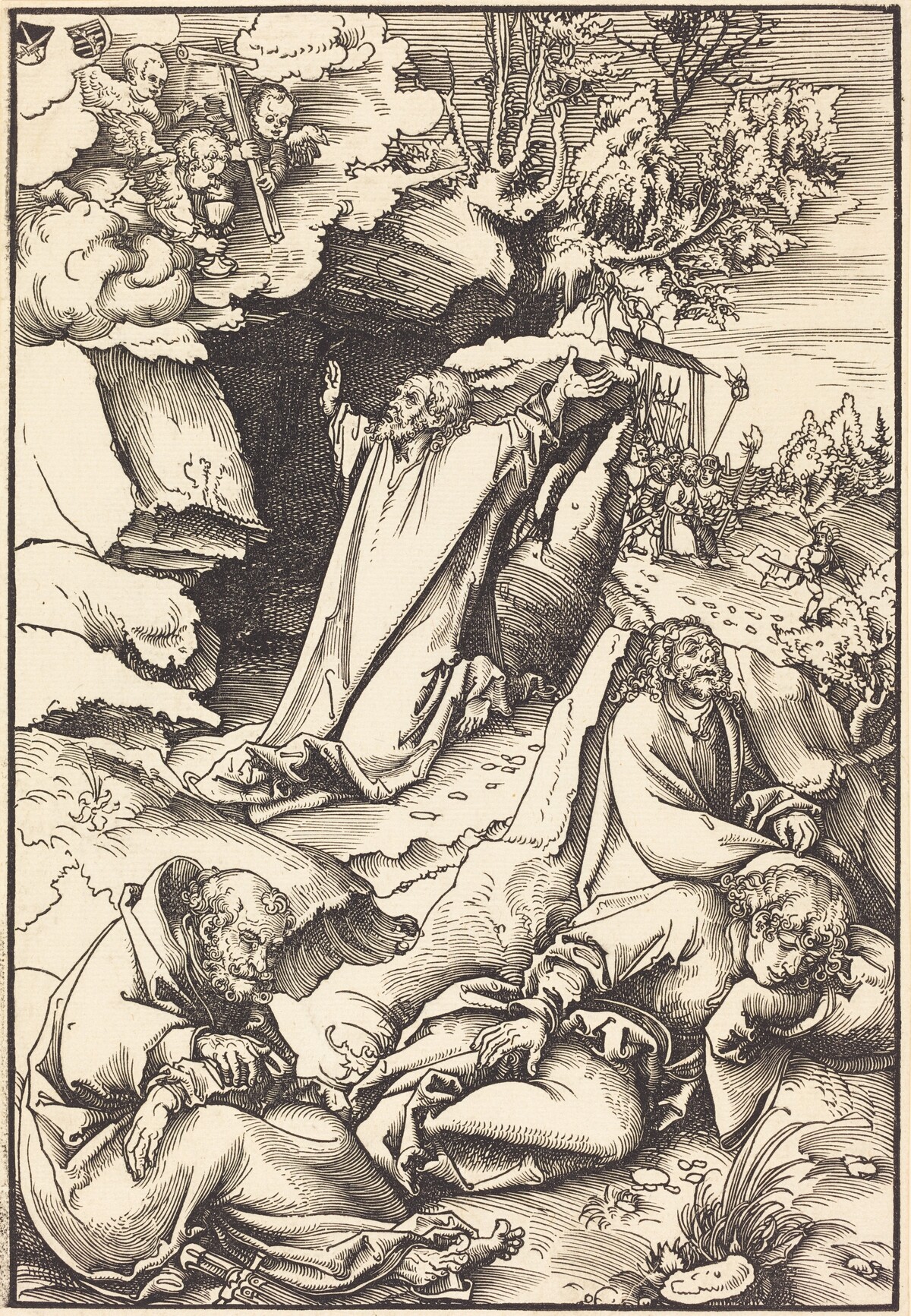 Christ on the Mount of Olives by Lucas Cranach the Elder