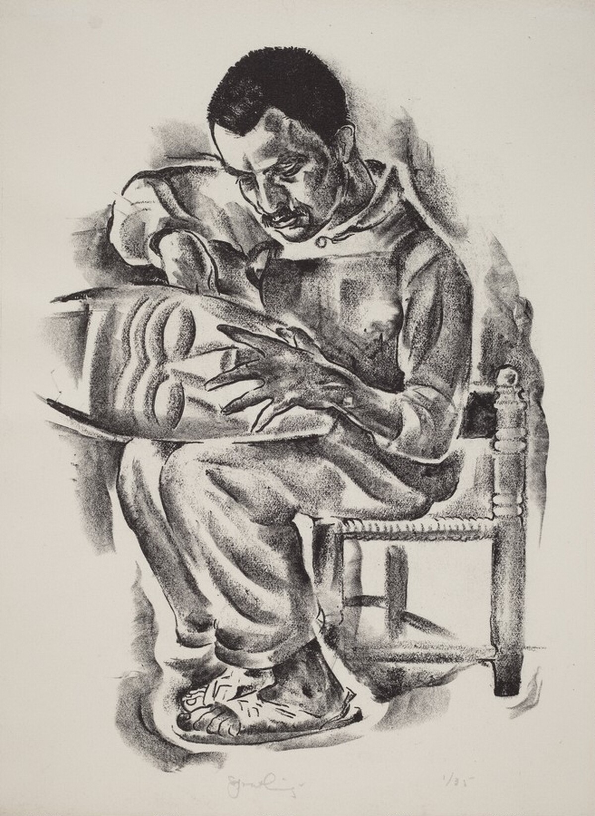 Don Angel Ayala by William Philip Spratling