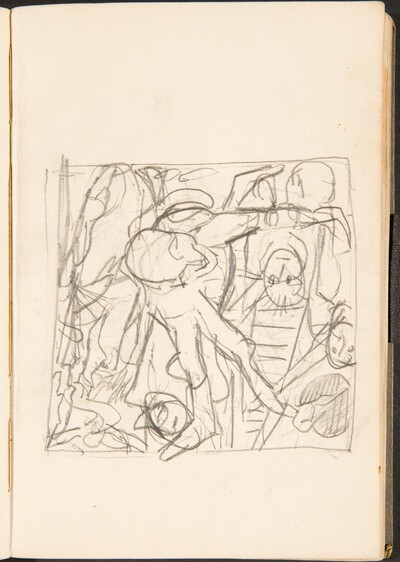 Mehrfigurige Kompositionsskizze (Figural Sketch) [p. 27]