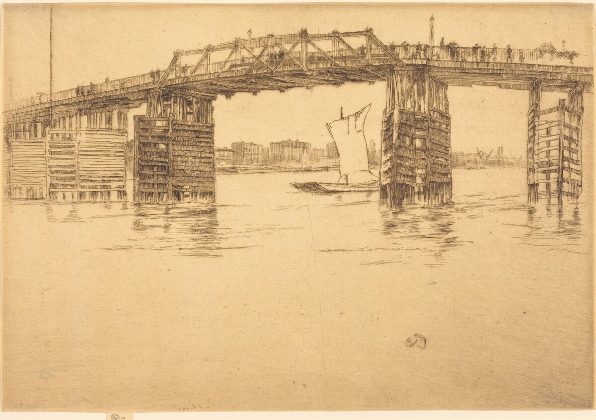 Old Battersea Bridge by James McNeill Whistler