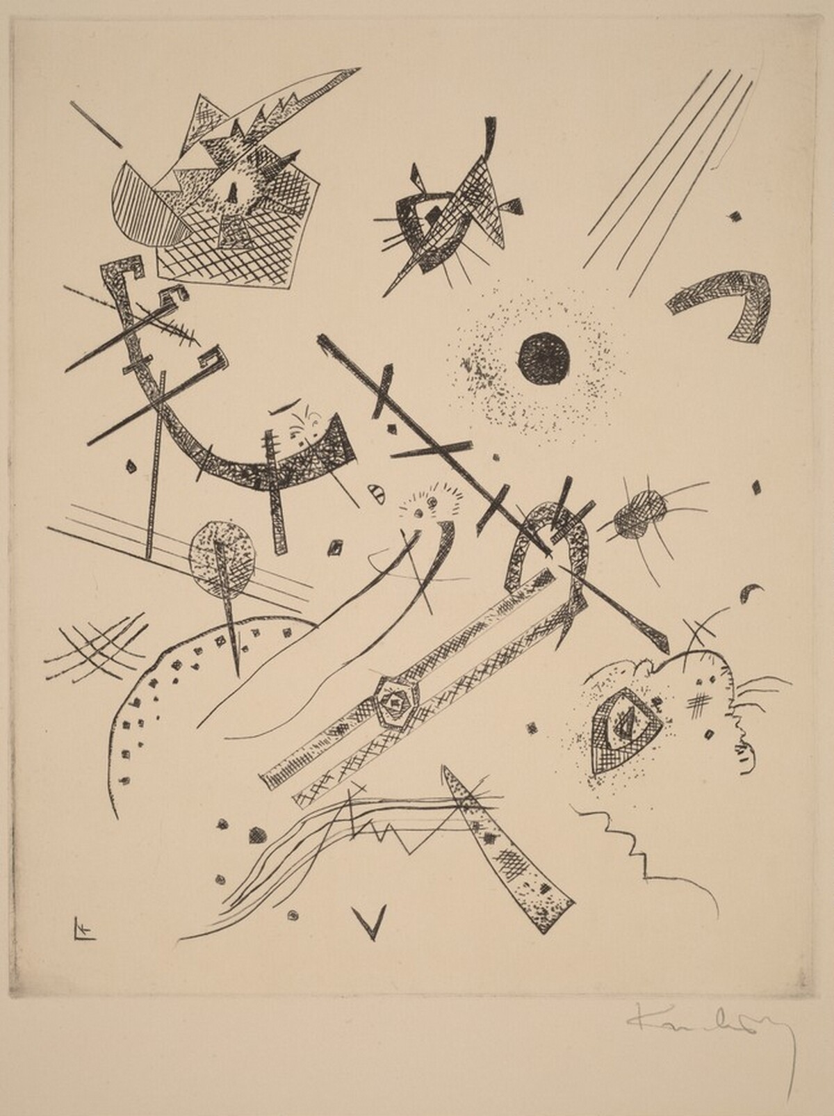 Small Worlds XI by Wassily Kandinsky