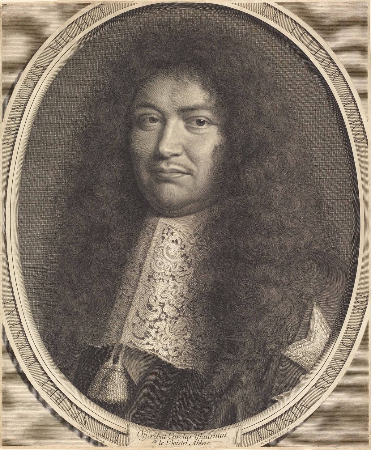 Marquis de Louvois by Robert Nanteuil