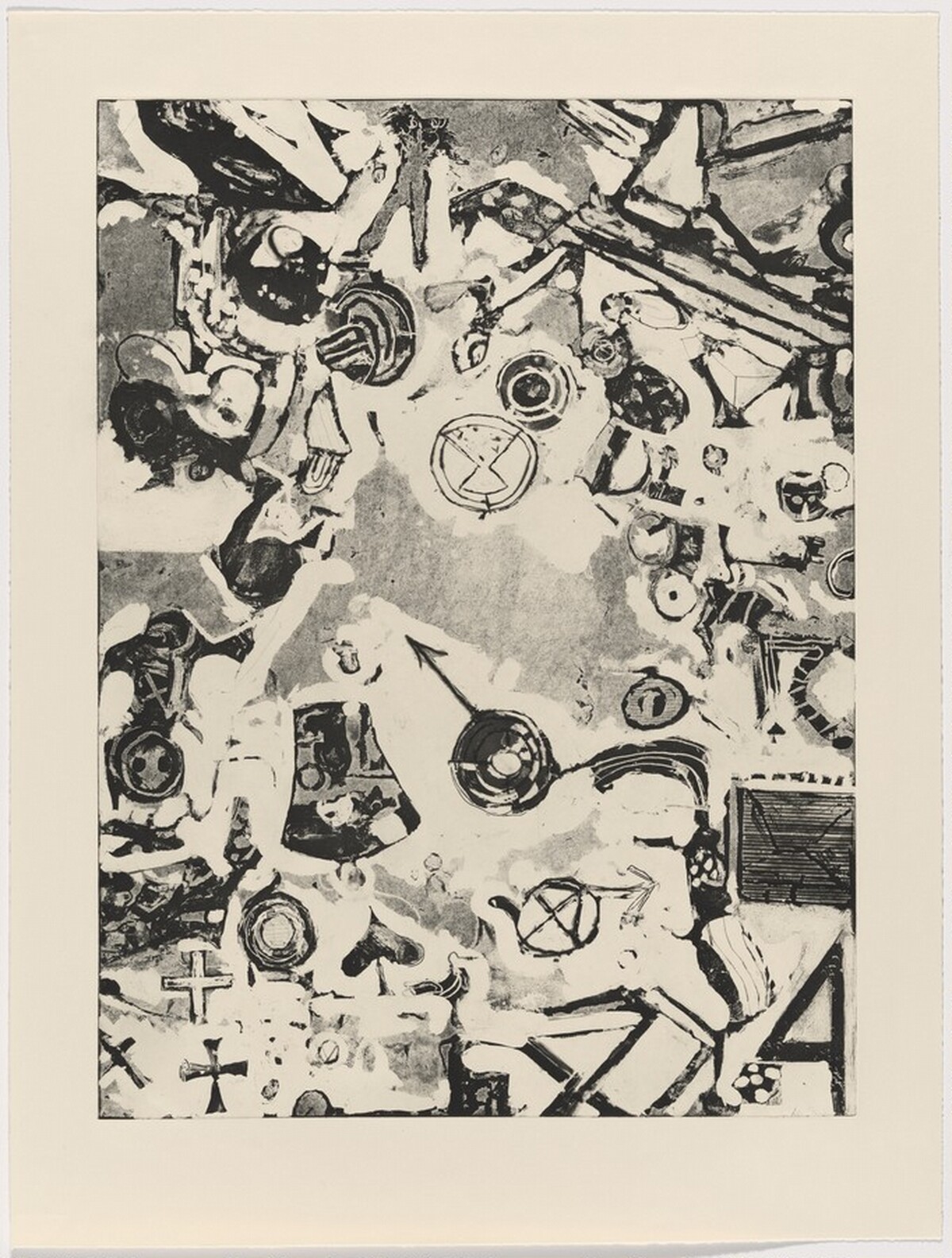 Flotsam [working proof 3] by Richard Diebenkorn