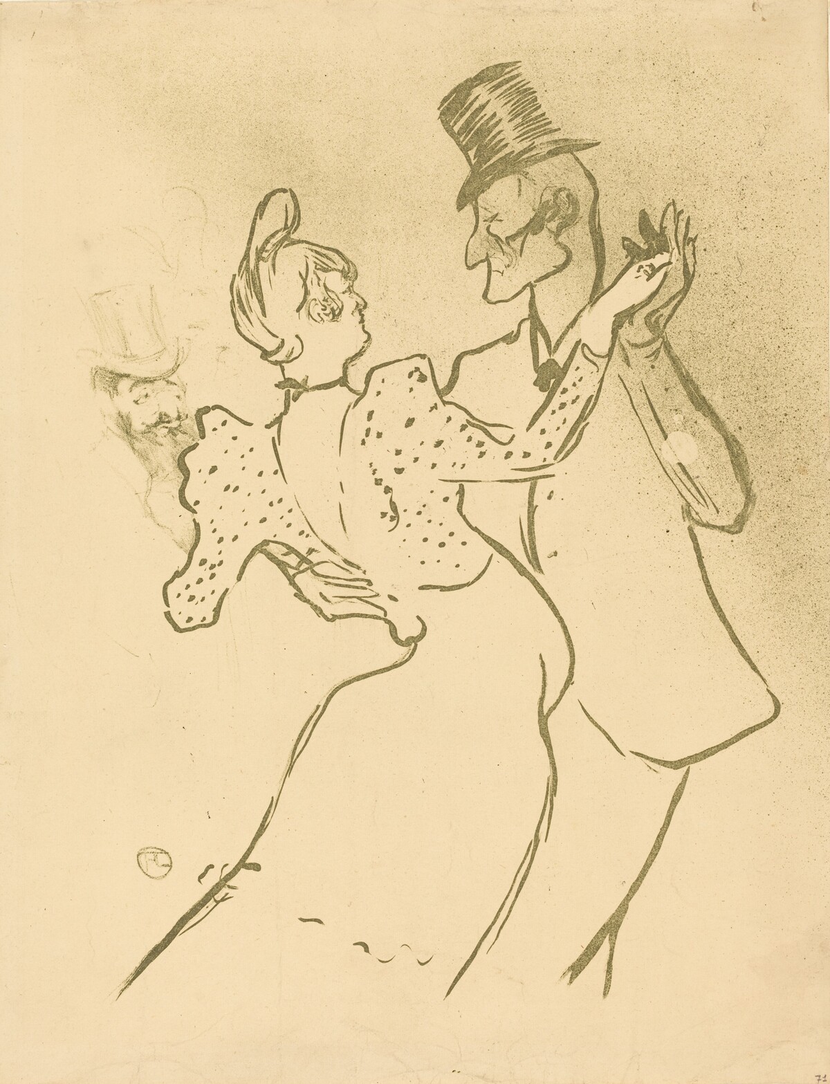 La Goulue by Henri de Toulouse-Lautrec