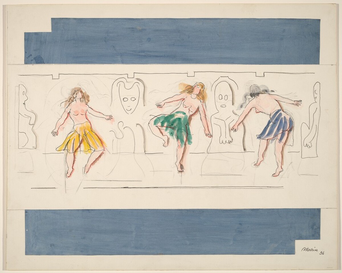 Dancing Figures by John Marin