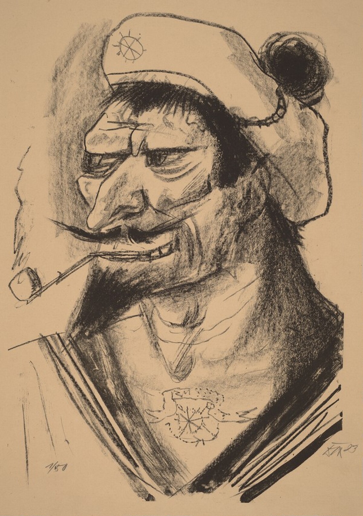Southern Sailor by Otto Dix