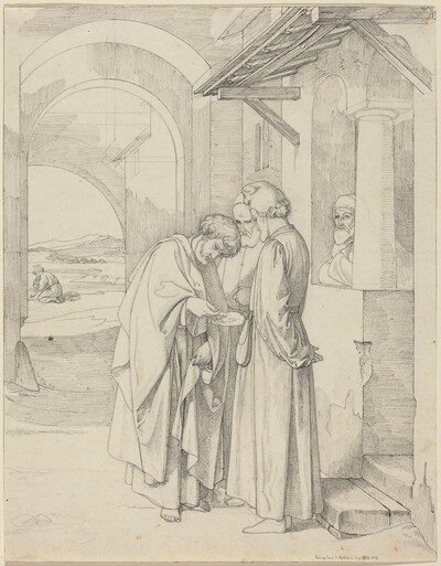 Peter Paying the Temple Tax