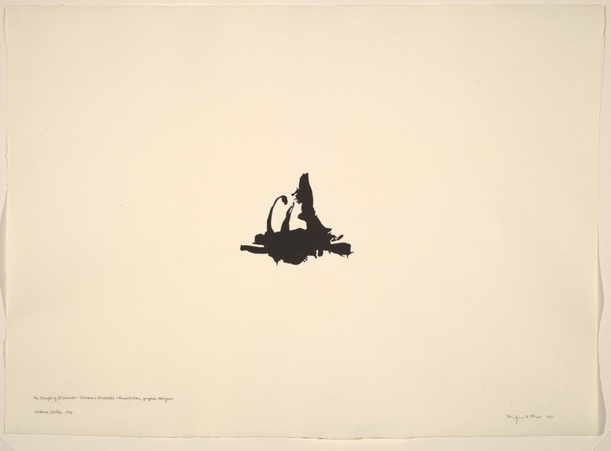 Form and Content: The Shape of Discourse #2 Giovanni Anceschi, graphic designer, theoretician by Morgan O'Hara