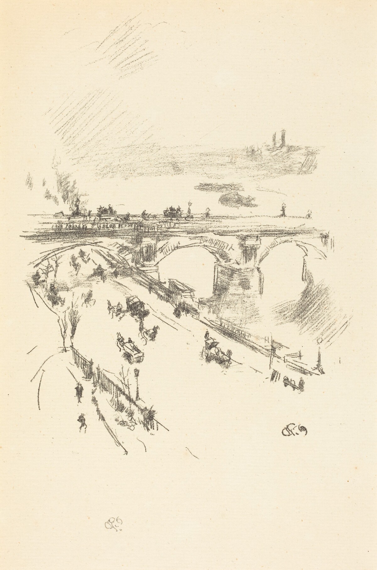 Waterloo Bridge by James McNeill Whistler
