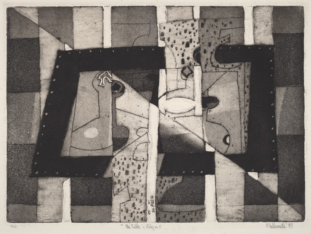 The Table  - Study No. 5 by Fannie Hillsmith