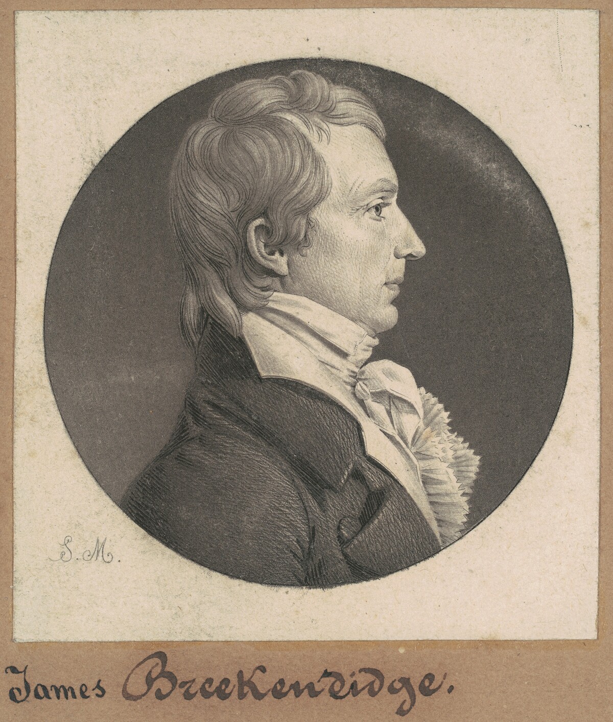 James Breckinridge by Charles B. J. Févret de Saint-Mémin