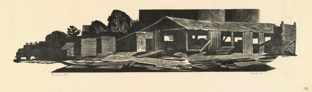 Buchanan's Mill by Lynd Kendall Ward