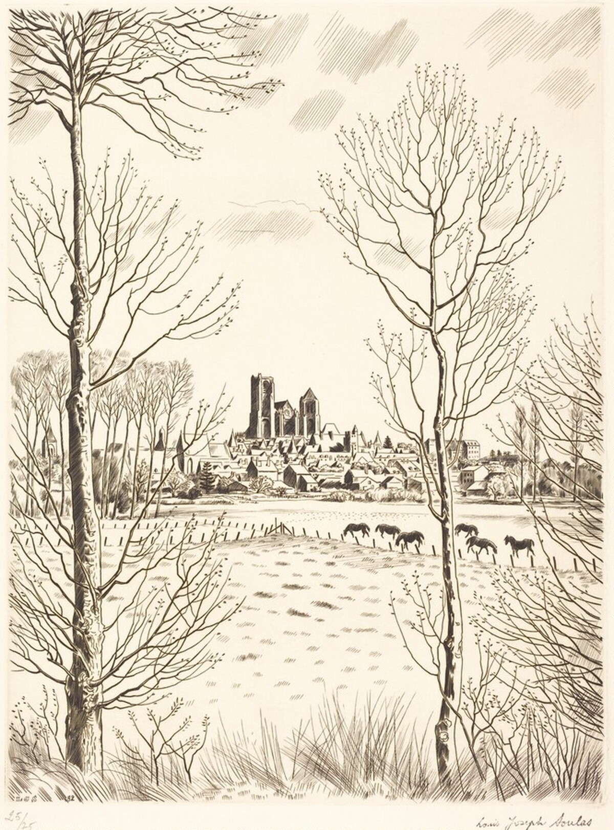 Bourges by Louis Joseph Soulas