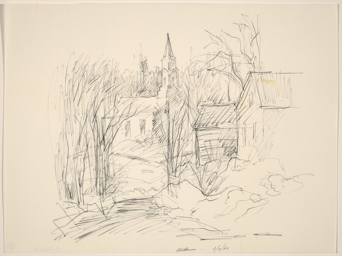 Church, Shelburne by Donald Carlisle Greason