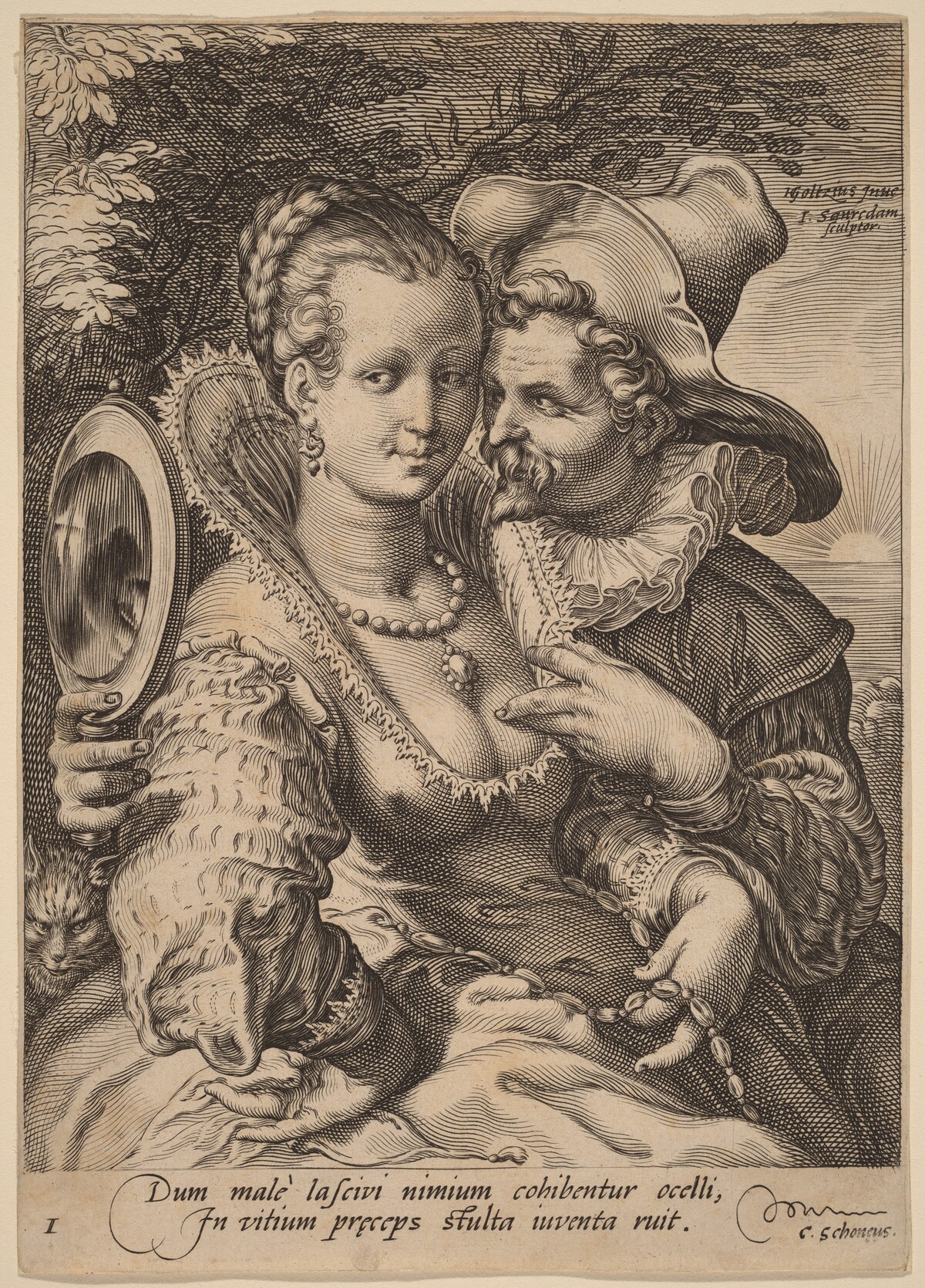Sight by Jan Pietersz Saenredam after Hendrik Goltzius