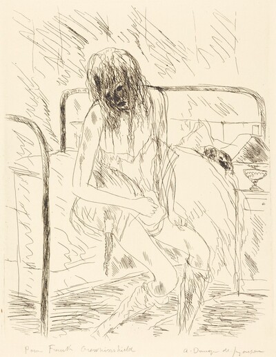 The Prostitute Returns Worn Out to Bubu (La fille publique rentre epuisee pres de Bub
