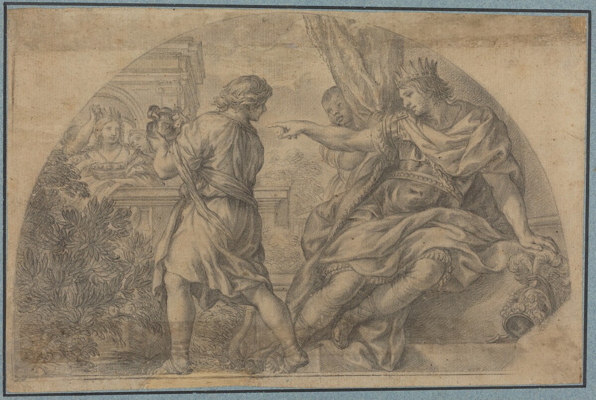 Masinissa and Sophonisba by after Pietro da Cortona