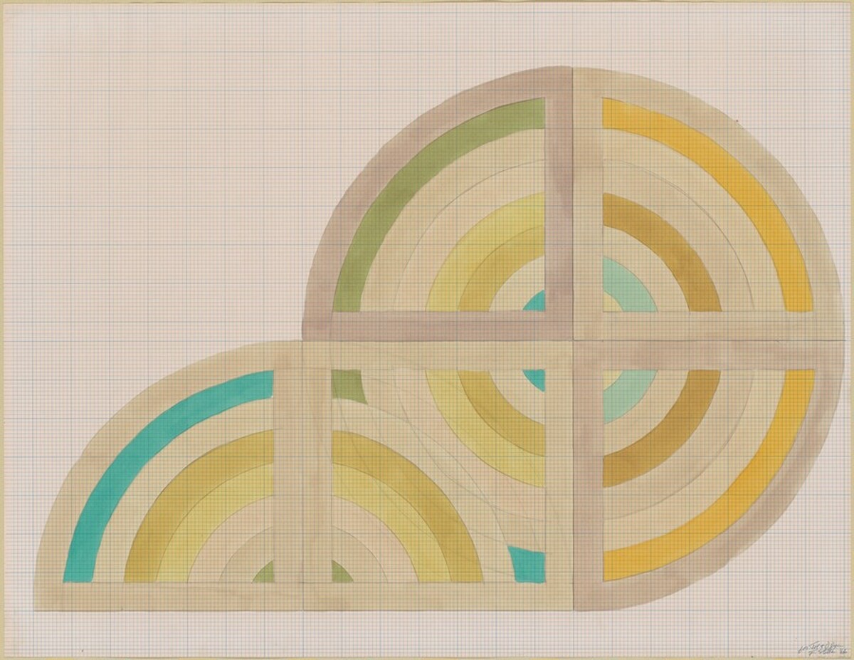 Protractor II by Frank Stella