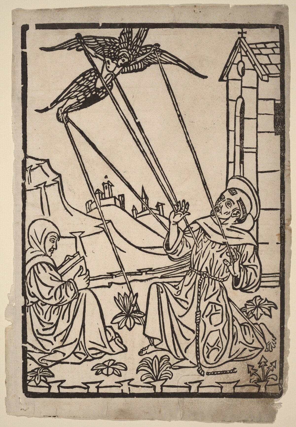 Saint Francis Receiving the Stigmata by Italian 15th Century