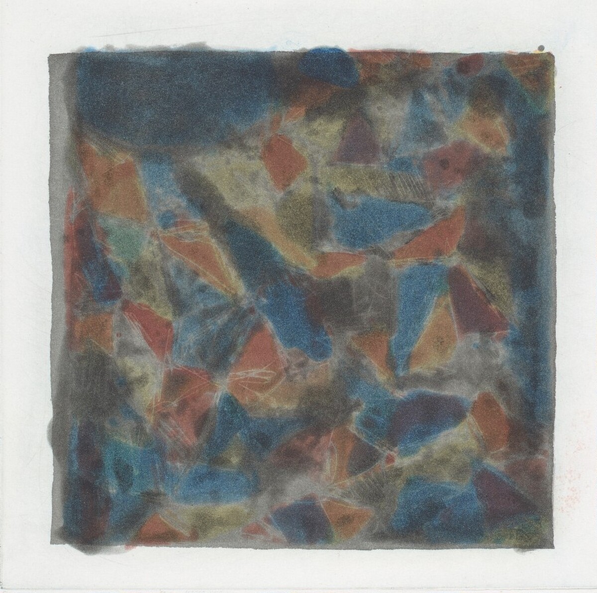 Color & Black, 12 x 12 / 3 by Sol LeWitt