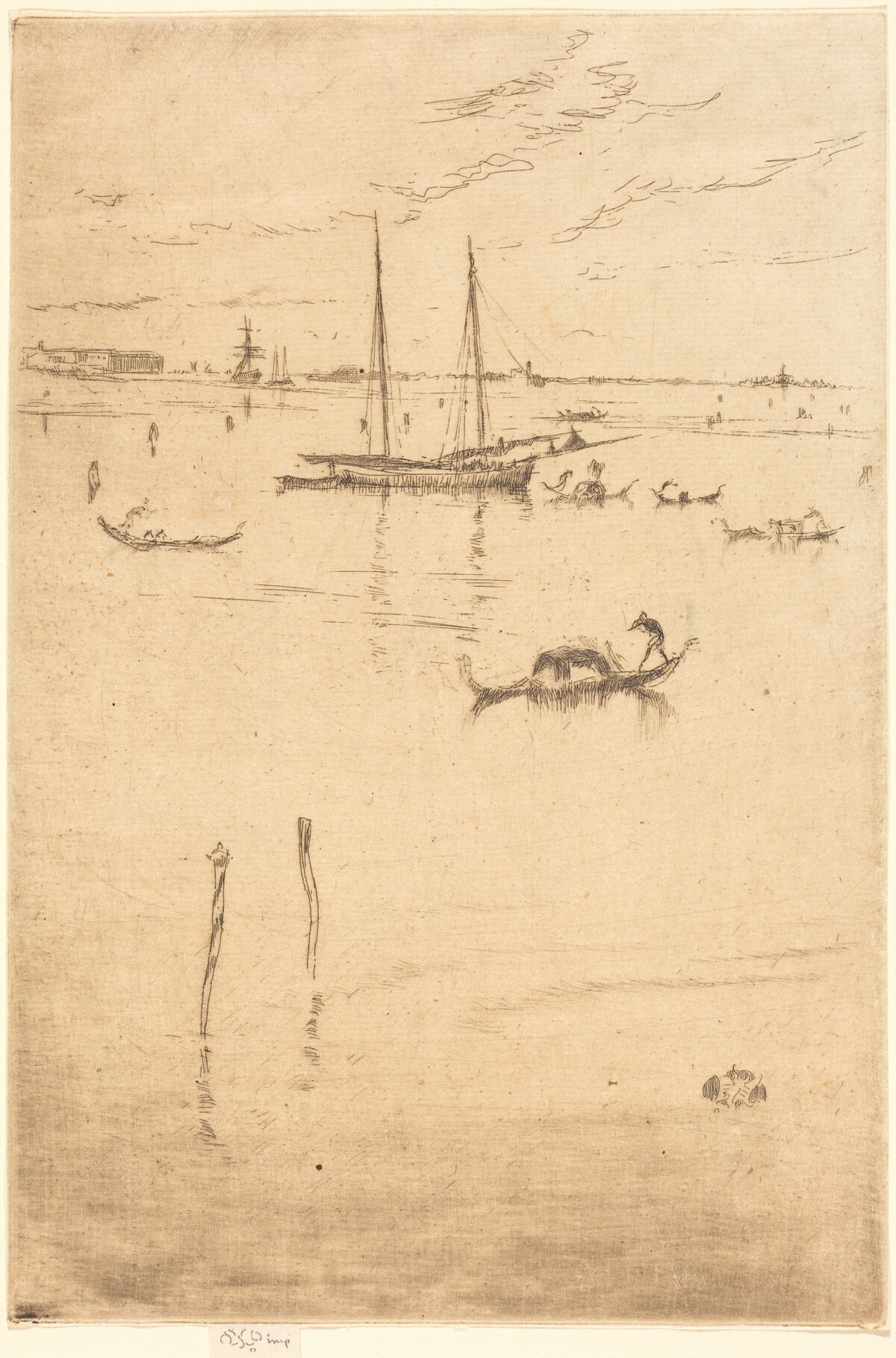 The Little Lagoon by James McNeill Whistler