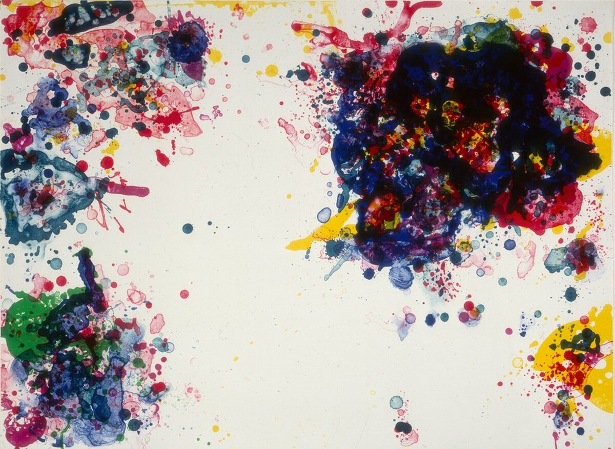 Speck by Sam Francis