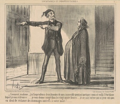 Comment, madame ... J'ai l'imprudence ...