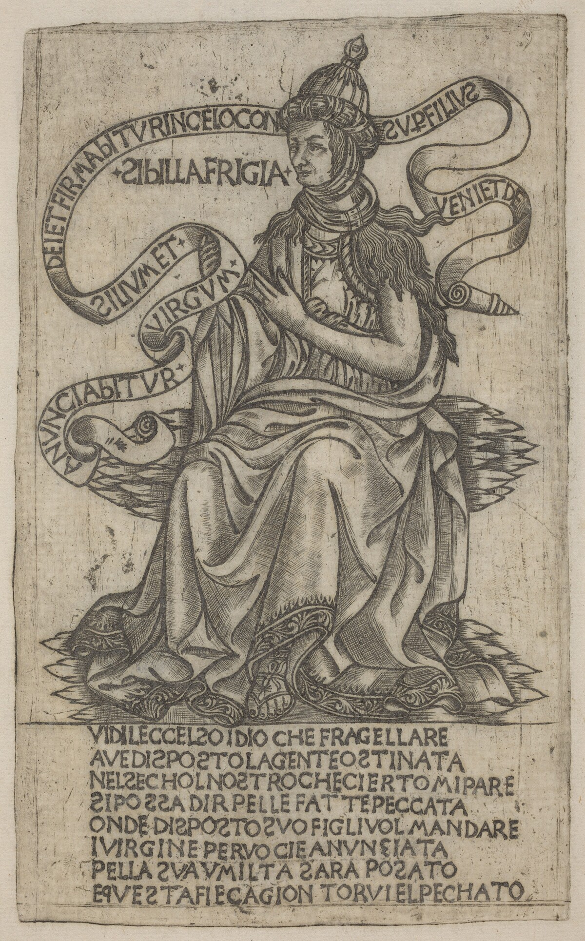 Phrygian Sibyl by after Baccio Baldini