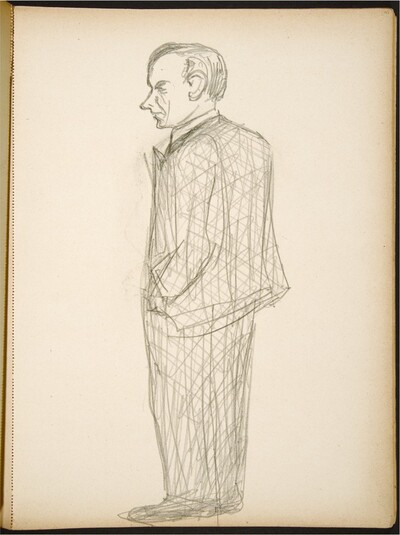Bildnis Friedrich Vordemberge-Gildewart (Portrait of Friedrich Vordemberge-Gildewart) [p. 56]