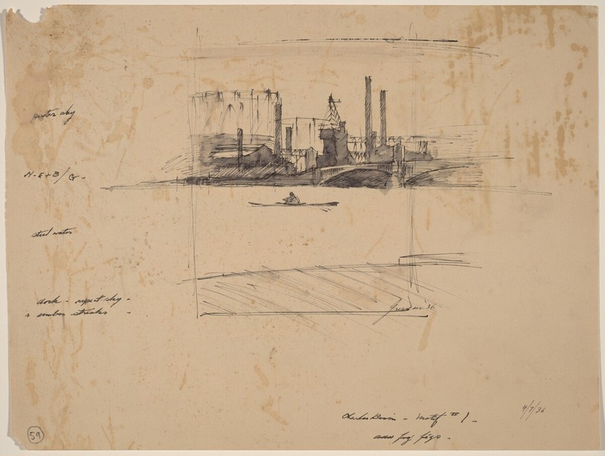 Charles Basin Motif #1 by Donald Carlisle Greason
