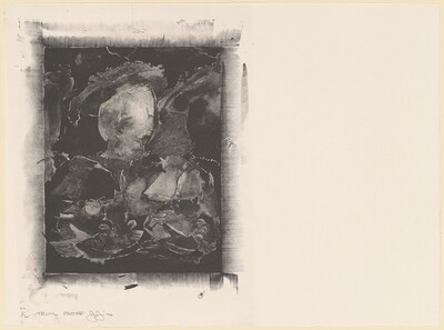 After Holbein (In Portfolio Artists against Torture) [trial proof]