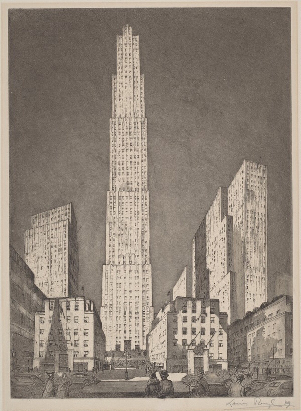Rockefeller Center by Louis H. Ruyl