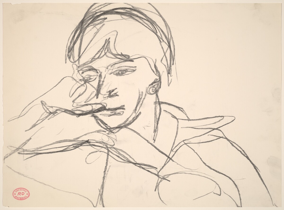 Untitled [portrait] by Richard Diebenkorn