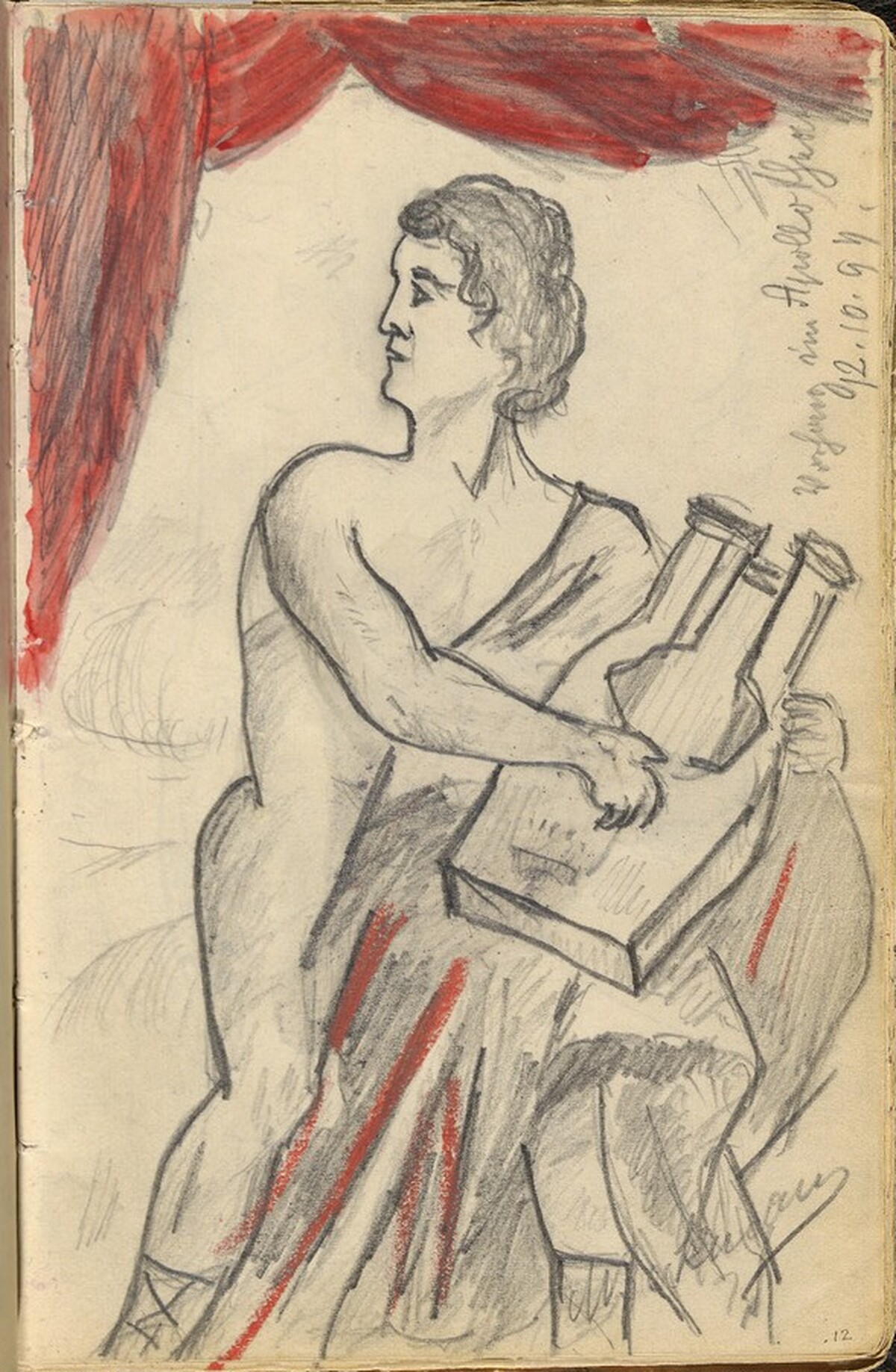 Mythical Figure by Max Beckmann