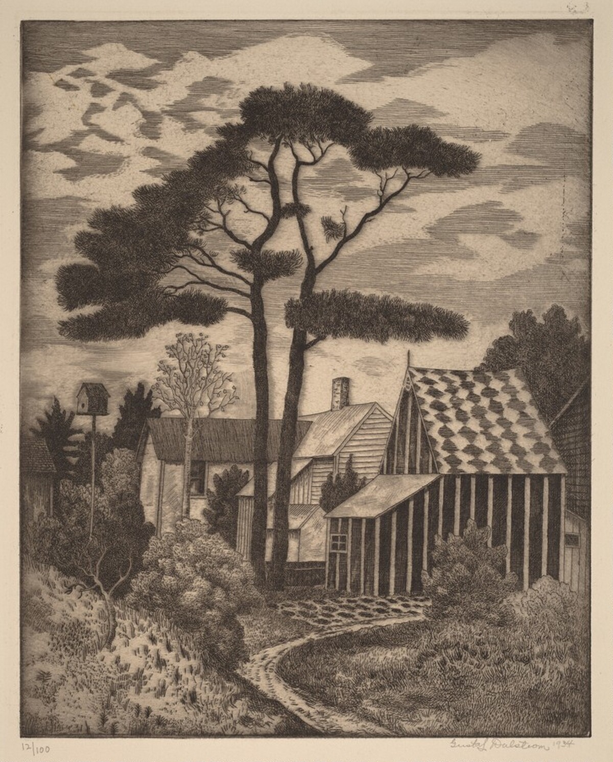 Pine Tree by Gustaf Oscar Dalstrom
