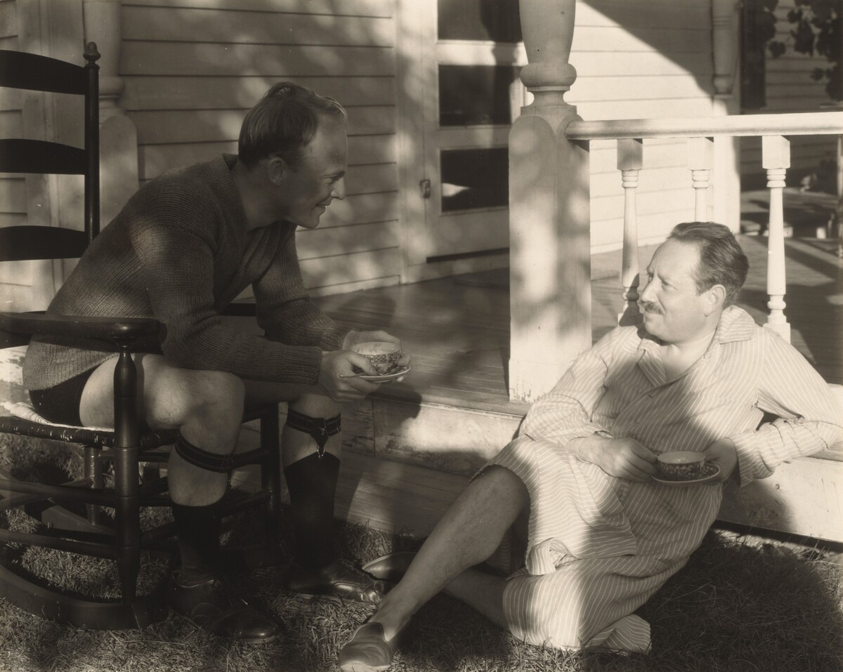 Jerome Mellquist and Paul Rosenfeld, Lake George by Alfred Stieglitz