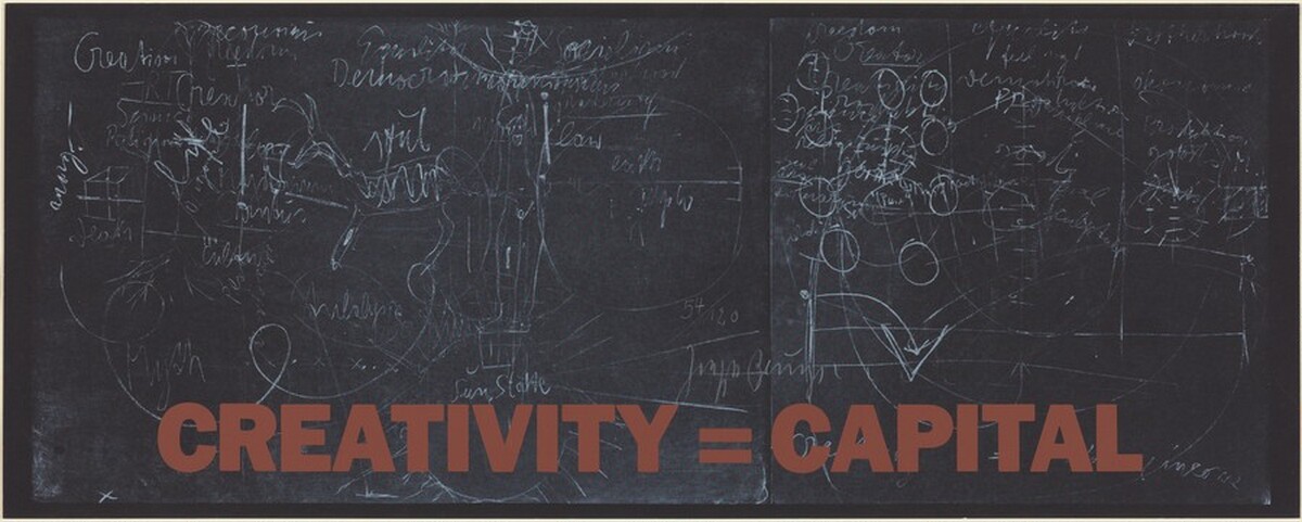 Creativity = Capital by Joseph Beuys