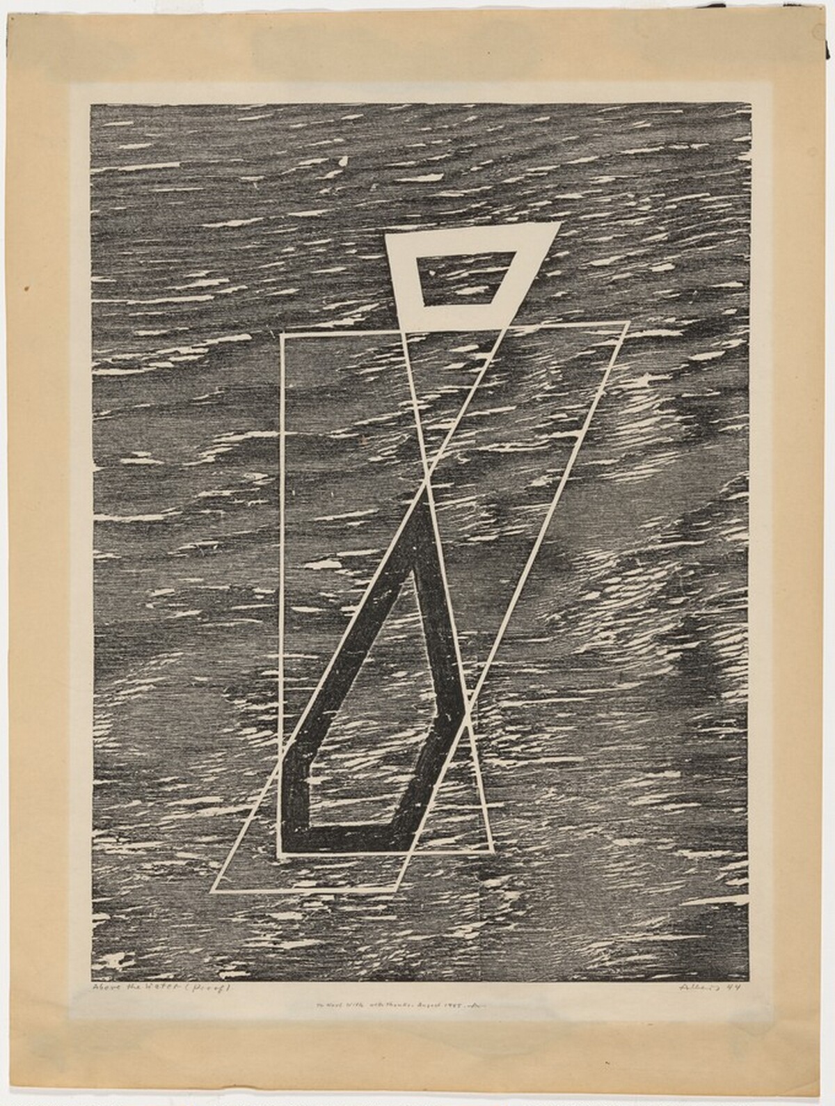 Above Water by Josef Albers