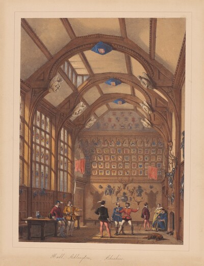 Hall, Adlington, Cheshire