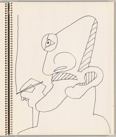 Self-Portrait, Drawing