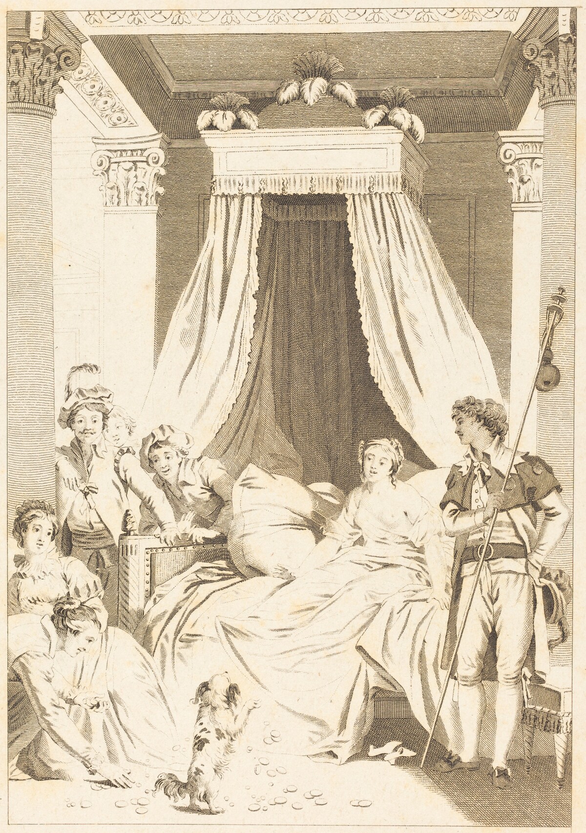 Le petit chien by French 18th Century