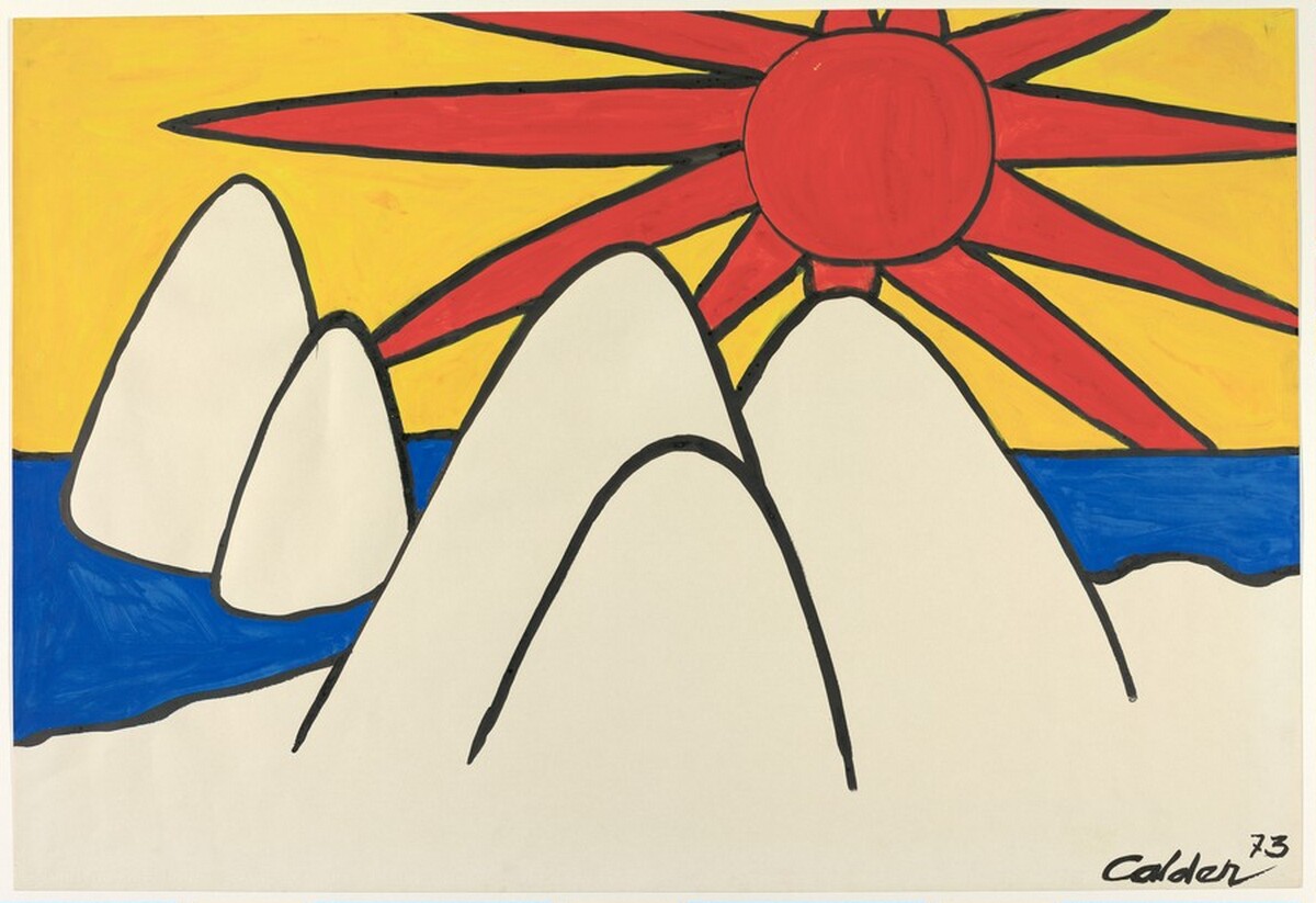 Arctic Sunset by Alexander Calder