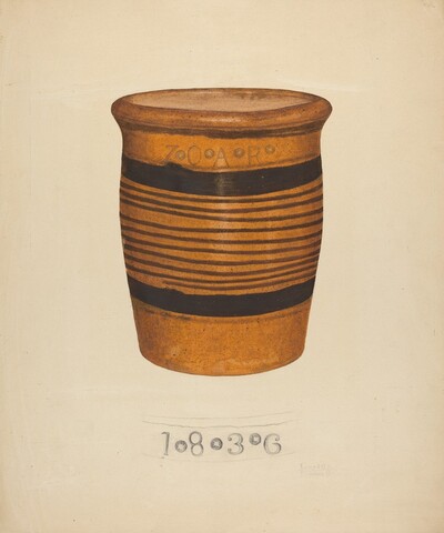 Zoar Flower Pot