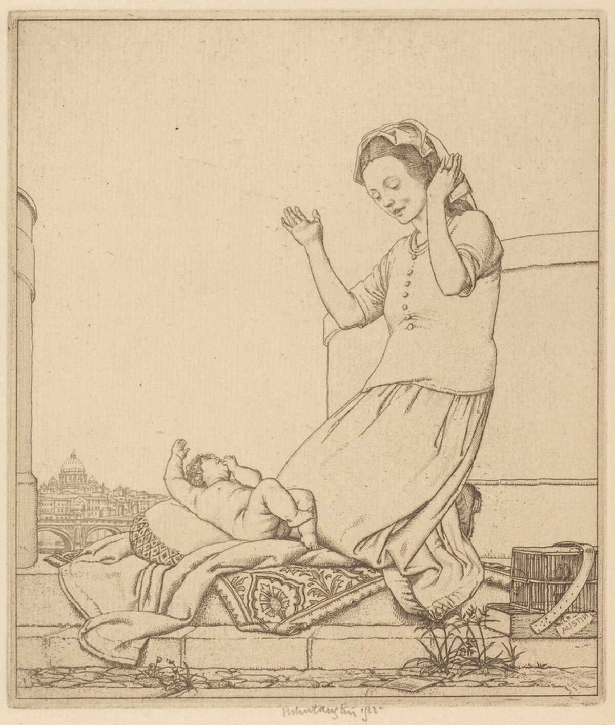 A Roman Madonna by Robert Austin